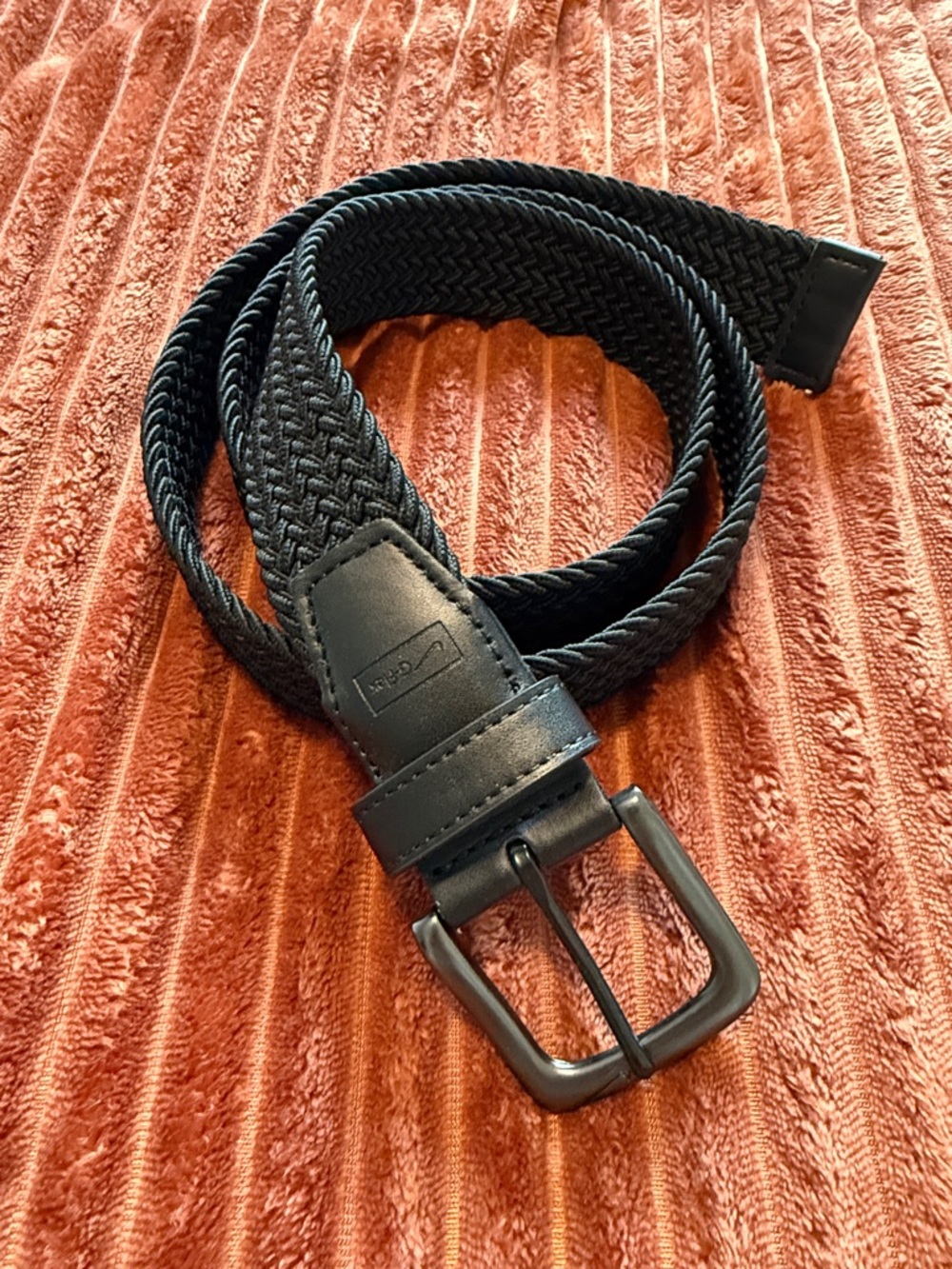 Nike Black Braided Men’s Belt - L/XL